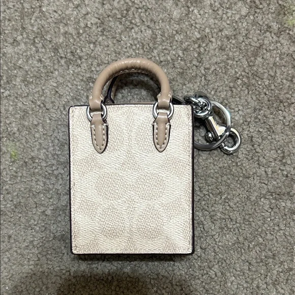 Coach Beige Mini Bag - Picture 2 of 5